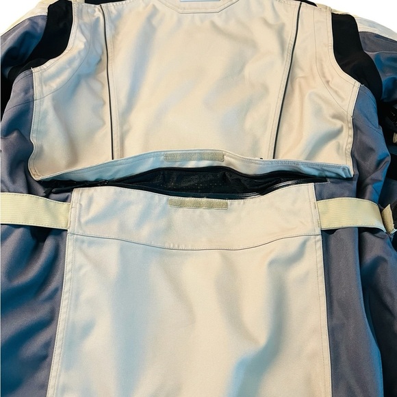 First Gear Kilimanjaro Men's Vintage Cycle Jacket Size XL KHAKI/Gray - Picture 11 of 16